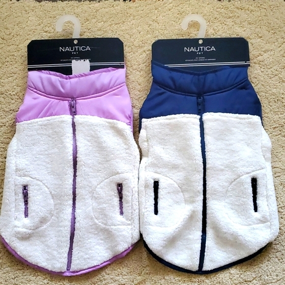 NWT: 2 NAUTICA PET🐶 JACKETS - Picture 1 of 11